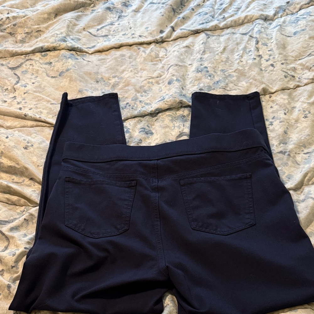 Gloria Vanderbilt Avery Navy Blue Pants - Picture 2 of 3